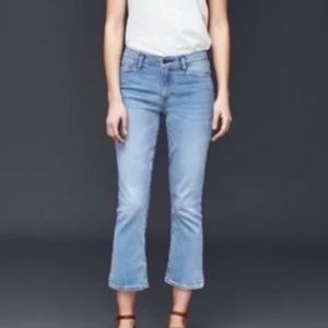 Gap Denim Kick Cropped Pant, NWT, 8/29